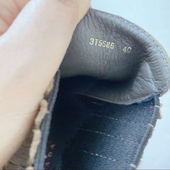 NEW Prada Leather ankle boots in camel/brown - Picture 12 of 14